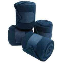 Roma Thick Polo Bandage - Set Of 4 -Ovation Store 1687542 Navy 2