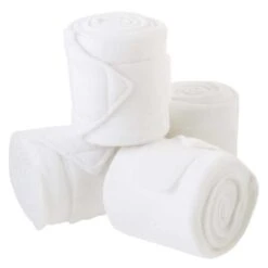 Roma Thick Polo Bandage - Set Of 4 -Ovation Store 1687542 White 2