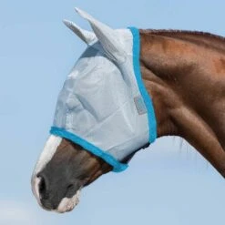 Horseware Amigo Fly Mask -Ovation Store 1840175 babyblue elect 15