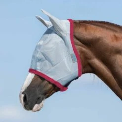 Horseware Amigo Fly Mask -Ovation Store 1840175 babyblue pink 2