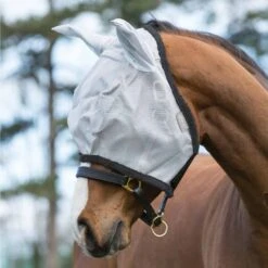 Horseware Amigo Fly Mask -Ovation Store 1840175 silver grey 4