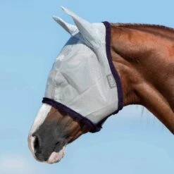 Horseware Amigo Fly Mask -Ovation Store 1840175 silver plum 3