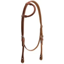 Weaver Leather Weaver Horizons Rolled Sliding Ear Headstall -Ovation Store 200720 sunset
