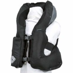 Hit-Air Equestrian SKV Vest - Children -Ovation Store 201168 black front inflated