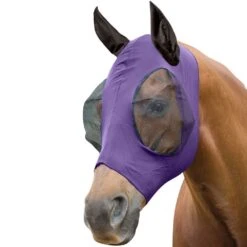 Weatherbeeta Bug Eye Saver Fly Mask With Ears 19 Weatherbeeta Bug Eye Saver Fly Mask With Ears -Ovation Store 201641 purpleblack 3 7