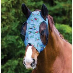 Weatherbeeta Bug Eye Saver Fly Mask With Ears 24 Weatherbeeta Bug Eye Saver Fly Mask With Ears -Ovation Store 201641 turtleprint 3