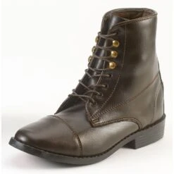 Equi-Star Ladies Synthetic Lace Paddock Boots