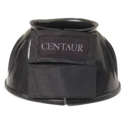 Centaur Double Tab Ribbed PVC Bell Boots -Ovation Store 202283 black 2 2