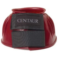 Centaur Double Tab Ribbed PVC Bell Boots -Ovation Store 202283 burgundy 1 3