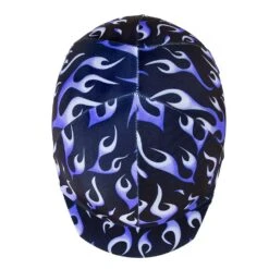 Ovation Helmet Zocks Lycra Helmet Cover -Ovation Store 202743 purplefire 3