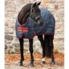 Amigo Mio Stable Blanket - Medium Weight -Ovation Store 203972 navyred 10