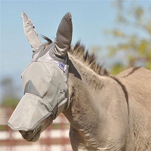 Cashel Crusader Long Nose Fly Mask With Mule Ears 3 Cashel Crusader Long Nose Fly Mask With Mule Ears