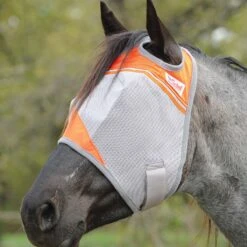 Cashel Crusader Standard Orange Fly Mask