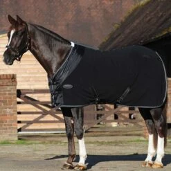 Weatherbeeta Anti-Static Fleece Cooler -Ovation Store 204516 blacksilver 11