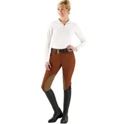 Ovation Taylored Front Zip Euro Seat Knee Patch -Ovation Store 204976 classicrust 33