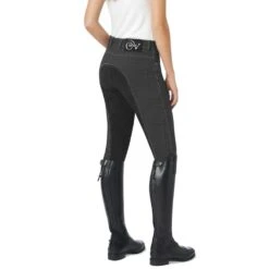 Ovation Euro Jean Full Seat Breech -Ovation Store 205029 black 14 2