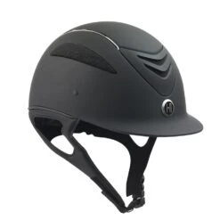 One K Defender Chrome Stripe Helmet -Ovation Store 205068 blackmatte 1 3