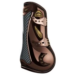 Veredus Carbon Gel Grand Slam Open Front Boots -Ovation Store 205163 browngold 3