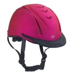 Ovation Metallic Schooler Helmet -Ovation Store 205371 fuchsia 16