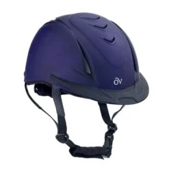 Ovation Metallic Schooler Helmet -Ovation Store 205371 purple 15