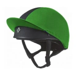 Charles Owen Pro II Vented Skull Helmet Cover -Ovation Store 205377 emerald 5