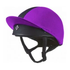 Charles Owen Pro II Vented Skull Helmet Cover -Ovation Store 205377 purple 5