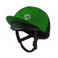 Charles Owen J3 Vented Skull Helmet Cover -Ovation Store 205378 emerald