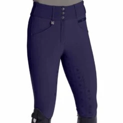 Romfh Isabella Silicone Grip Full Seat Breech -Ovation Store 205596 RoyalPurple1