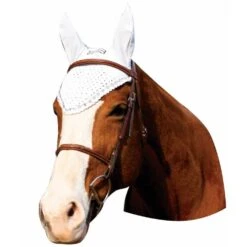 Tuff Rider Fly Bonnet With Crystal Detail 9 Tuff Rider Fly Bonnet With Crystal Detail -Ovation Store 205680 white 1