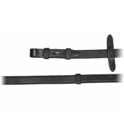 Vespucci Leather Reins With Grips And Hook Stud