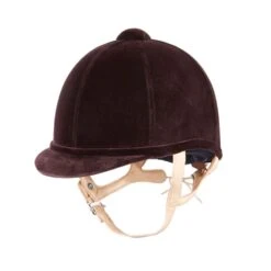 Charles Owen Fian Riding Helmet -Ovation Store 206285 brown 3