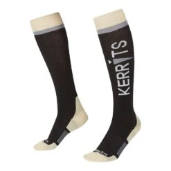 Kerrits Logo Knee-Hi Socks -Ovation Store 206760 black 2