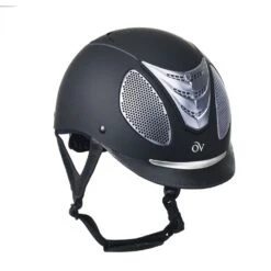 Ovation Jump Air Helmet -Ovation Store 207068 blackmatteslvr 5