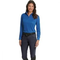 Ovation SoftFlex Grip-Tec Full Seat Breech -Ovation Store 207091 indigo 7