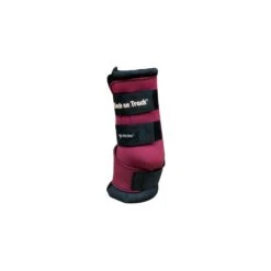 Back On Track Quick Leg Wraps -Ovation Store 207264 burgundy 1