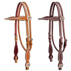 Weaver Leather Weaver Texas Star Collection Browband Headstall