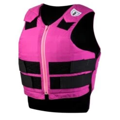 Phoenix Ride Lite Vest - Short Back Youth - PINKYL