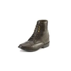 Equi-Star Kids Synthetic Lace Paddock Boots 7 Equi-Star Kids Synthetic Lace Paddock Boots -Ovation Store 2810415 brown 30