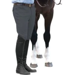 Ovation EuroWeave Knee Patch Breech - Mens 13 Ovation EuroWeave Knee Patch Breech - Mens -Ovation Store 2810457 charcoal 51