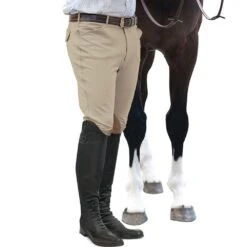 Ovation EuroWeave Knee Patch Breech - Mens 15 Ovation EuroWeave Knee Patch Breech - Mens -Ovation Store 2810457 classictan 34