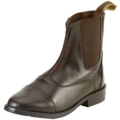 Equi-Star Synthetic All Weather Child Zip Paddock -Ovation Store 2810490 brown 26