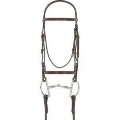 Camelot Plain Raised Snaffle Bridle