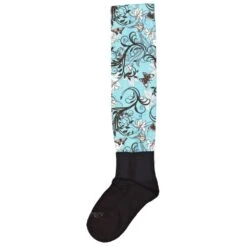 Ovation Performerz Boot Sock -Ovation Store 470933 C1918 Secret Garden Aqua 2