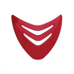 One K CCS Helmet Front Shield -Ovation Store 471050 Red Gloss