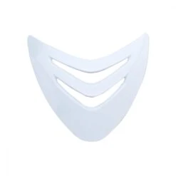 One K CCS Helmet Front Shield -Ovation Store 471050 White Gloss