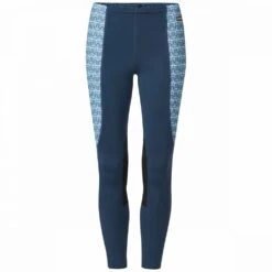 Kerrits Kids Performance Knee Patch Tights -Ovation Store 60500 Lagoon PeacockIronBouquet01 4