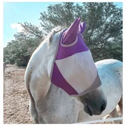 Majyk Equipe UV Protection Fly Mask -Ovation Store NAMEA7purple 2
