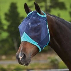 WeatherBeeta Fine Mesh Mask - No Ears -Ovation Store NS1003160 navyturquoise 10
