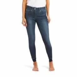 Ariat Halo Denim Knee Patch Breech