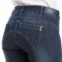 Ariat Halo Denim Full Seat Breech 7 Ariat Halo Denim Full Seat Breech -Ovation Store NS10035312 3 3